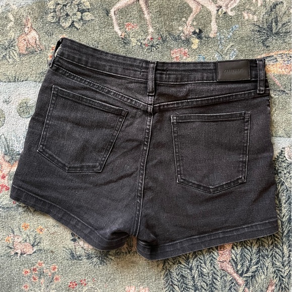 Courtshop black denim shorts - Picture 3 of 3
